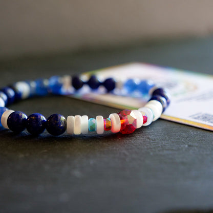 Sheik Inspired Gemstone Bracelet