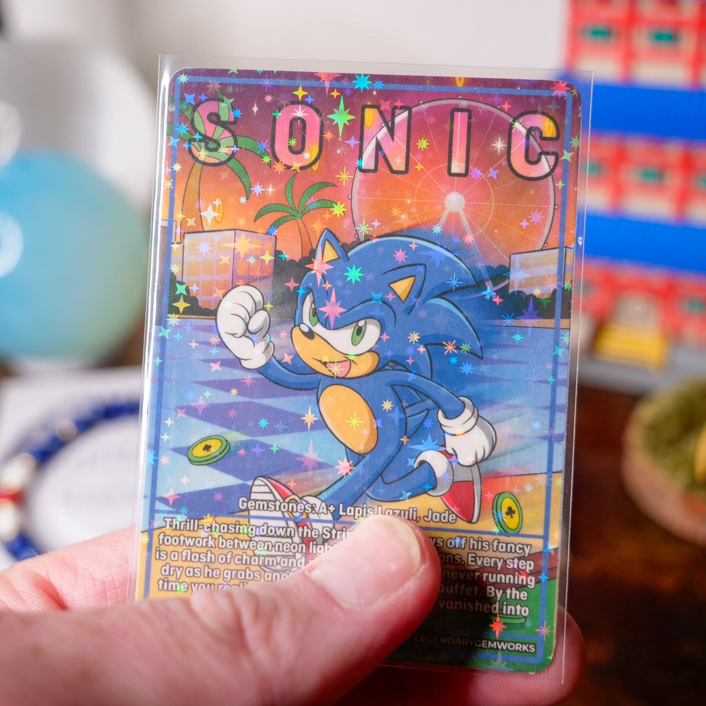 Blue Blur Bracelet (Sonic the Hedgehog Inspired)