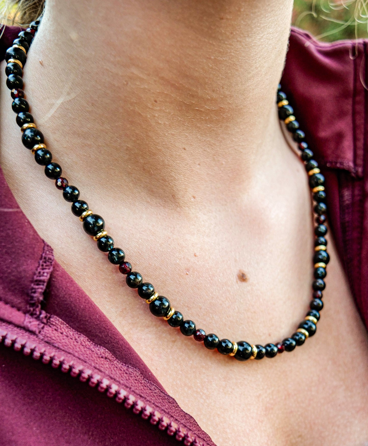 Umbreon-Inspired Necklace