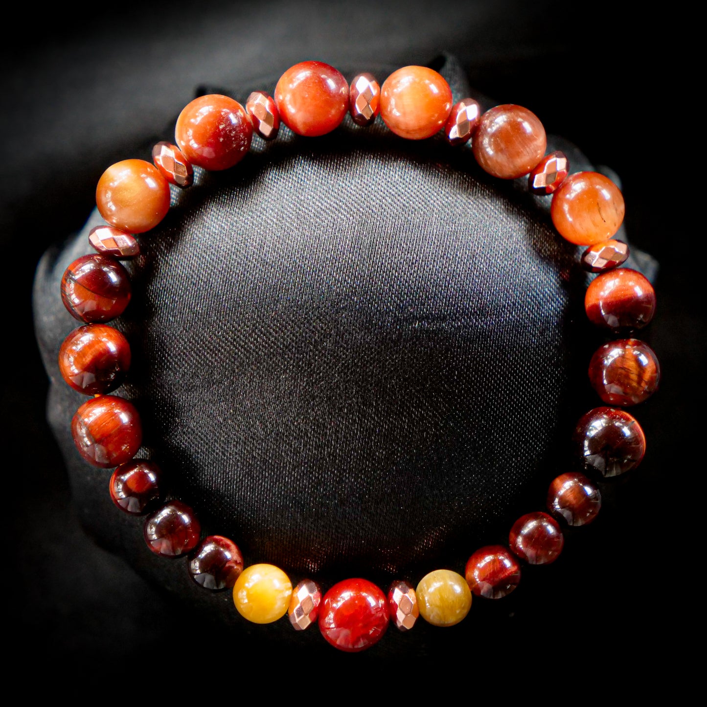 Vulpix-Inspired Gemstone Bracelet
