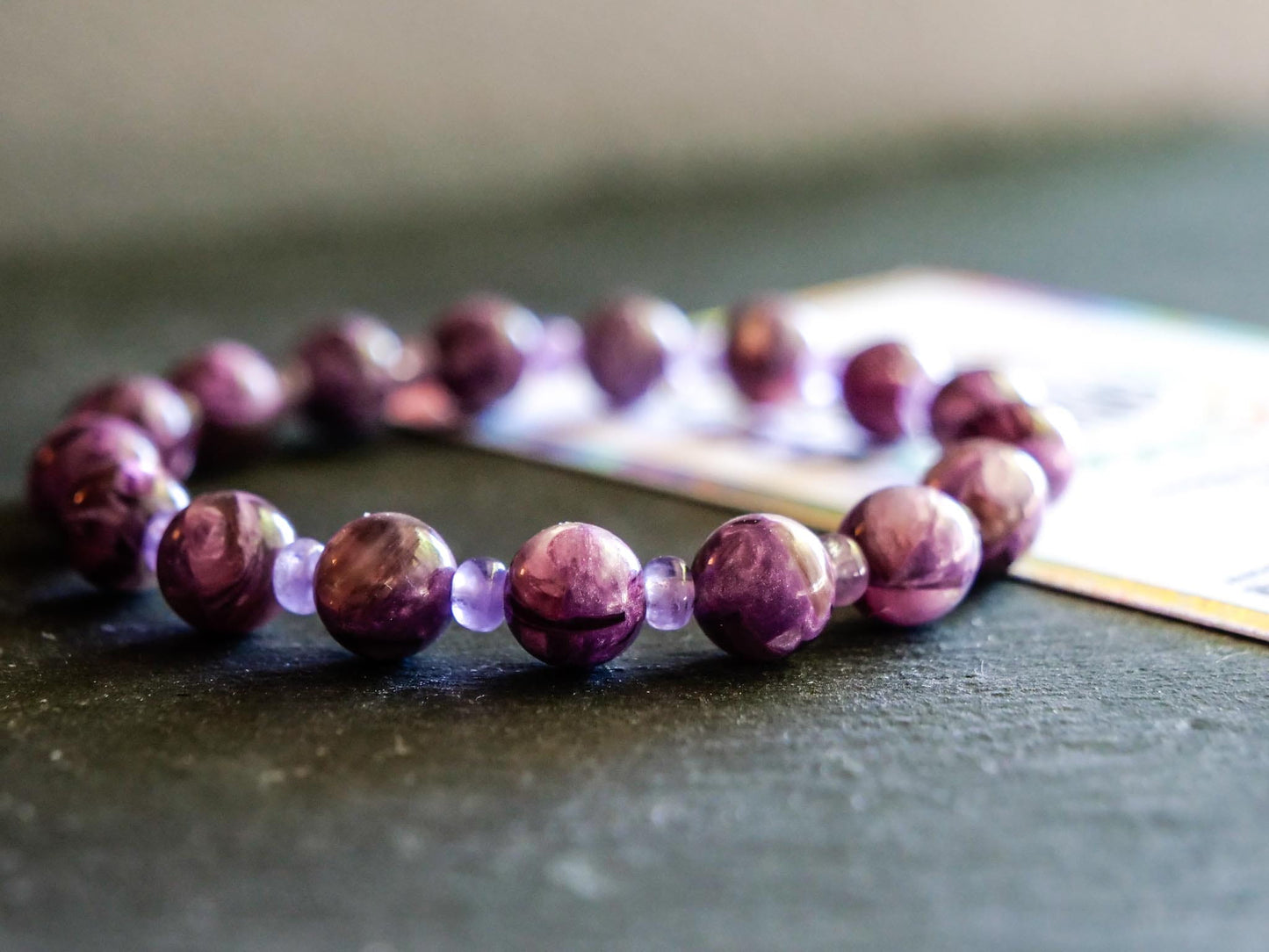 Ditto Bracelet | Purple Muscovite & Amethyst