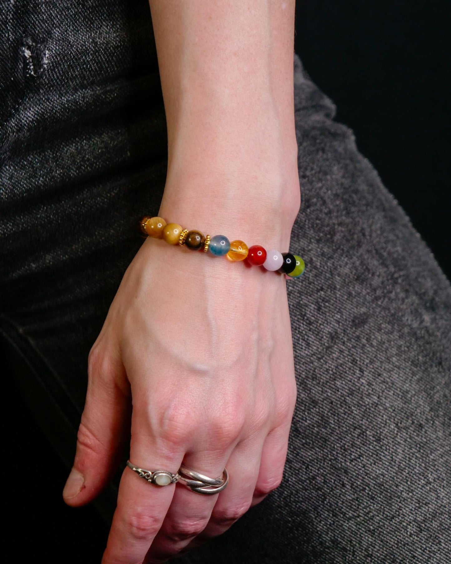Eevee Chakra Bracelet | Tiger's Eye