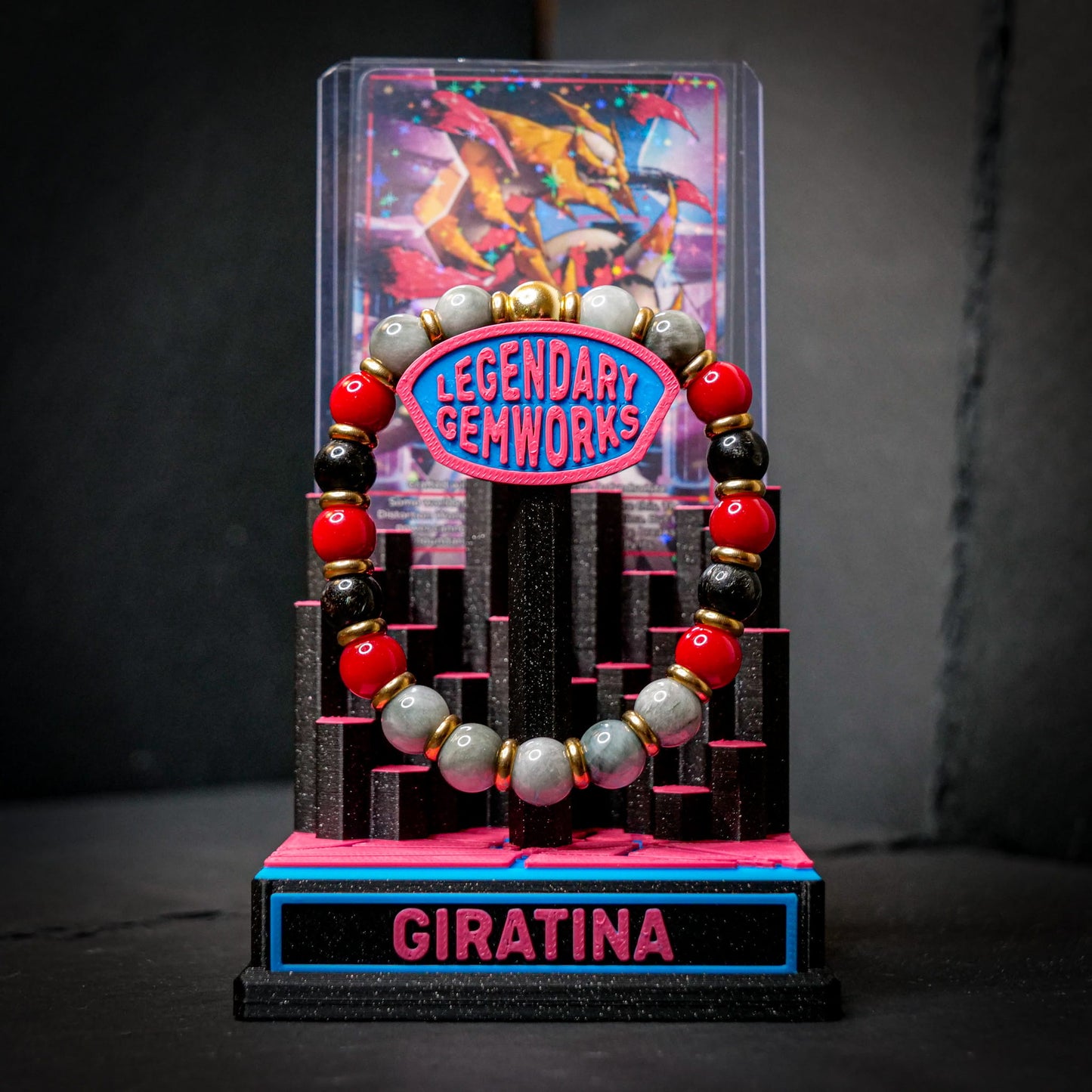 Giratina Bracelet | Eagle Eye & Obsidian