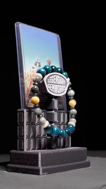 Lucario Bracelet | Tiger's Eye & Eagle Eye