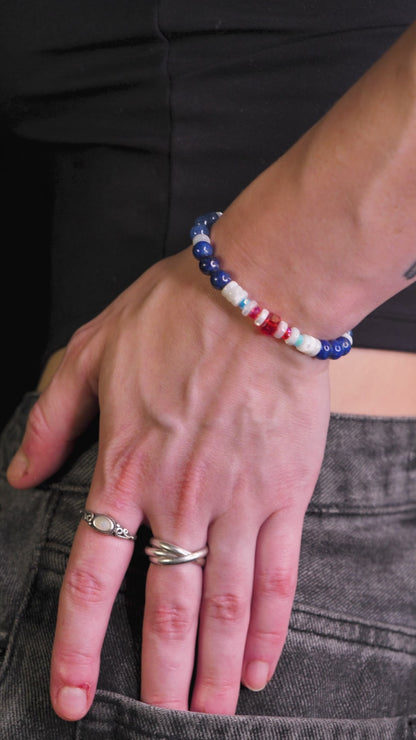 Sheik Inspired Gemstone Bracelet