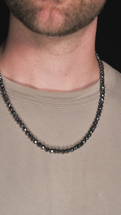Steelix-Inspired Gemstone Necklace