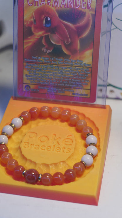 004 | Charmander Inspired Bracelet & Card