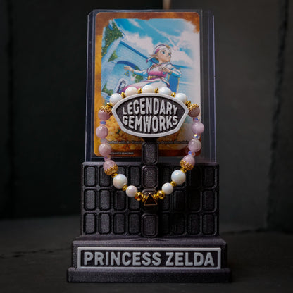 Princess Zelda - Ocarina of Time Inspired Gemstone Bracelet