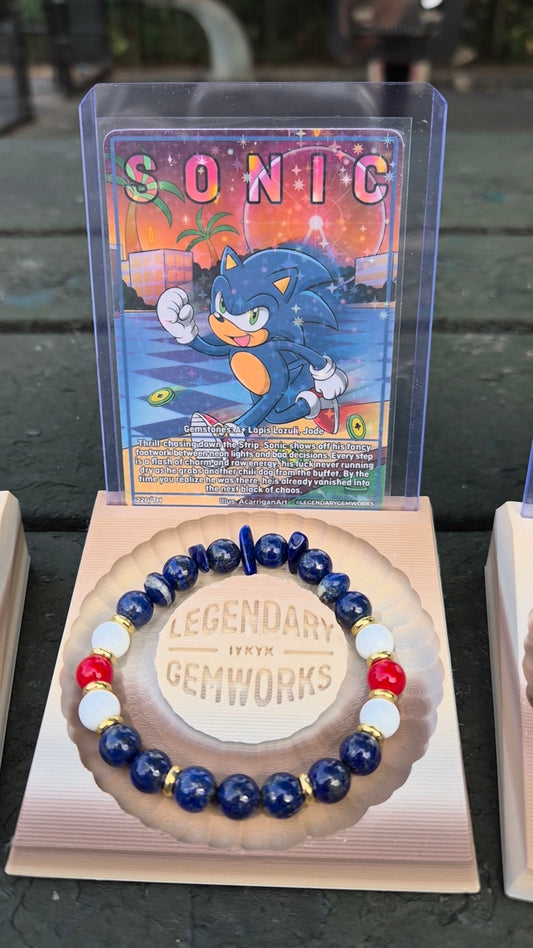 Sonic the Hedgehog Inspired Bracelet